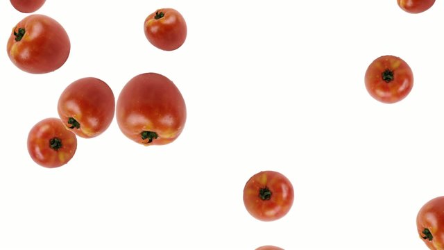 トマトの落下