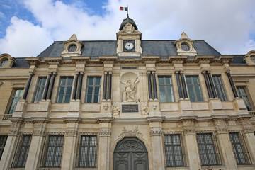 Fototapeta na wymiar Rathaus von Troyes. Frankreich