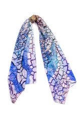 Scarf isolated on the white background