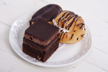 cakes isolated