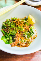 Thai Noodle with Pork