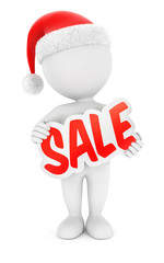 3d white people christmas sale