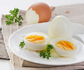 Boiled eggs