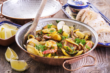 cataplana with seafood