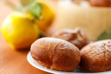 donuts with quince