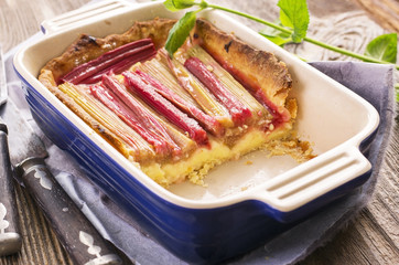 rhubarb pastry