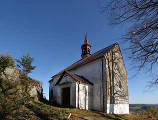 A small church on the hill