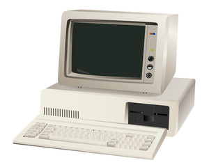 old computer unit