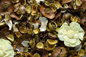 Natural brown potpourri