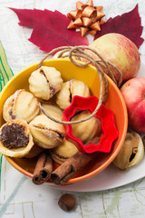 home-baked flour dessert