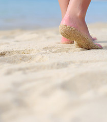 Walking on the Beach