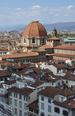 Obraz premium Blick auf Florenz