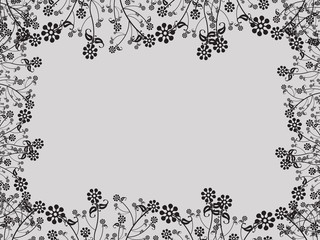 Abstract flower vector illustration