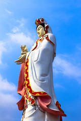 Big Standing Guan Yin in Thailand