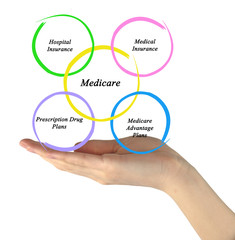 Diagram of medicare