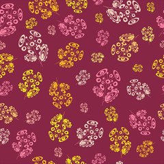 Jointless picture from floral reasons