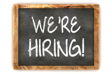 Blackboard We're Hiring