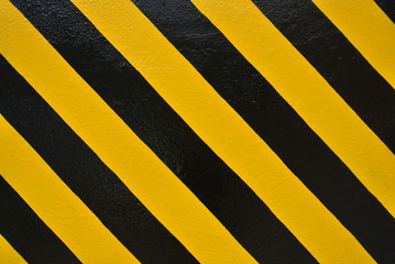 Yellow and black stripes