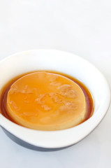 custard in bowl