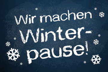 Bilder und Videos suchen winterpause