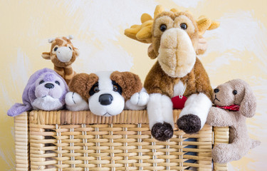 box full of toys