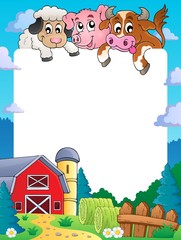 Farm theme frame 4