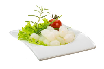 Small marinated onion