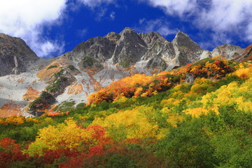 涸沢カールの紅葉