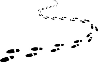 Incoming footprints