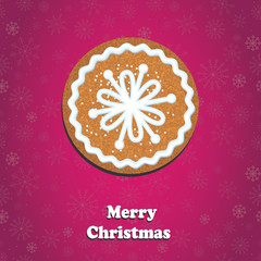 Merry Christmas Greeting Card - 57123261