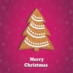 Merry Christmas Greeting Card - 57123296