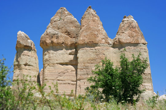 Love valley in Goreme, Cappadocia