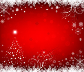Christmas tree background