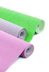 Wallpapers isolated on white