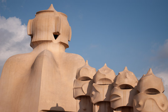 Comignoli di casa Pedrera - Barcellona