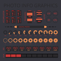 Photo infographics set, part two - 57126899