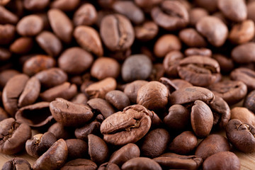 Coffee beans.