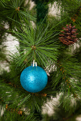 Obraz na płótnie Canvas Christmas-tree decorations
