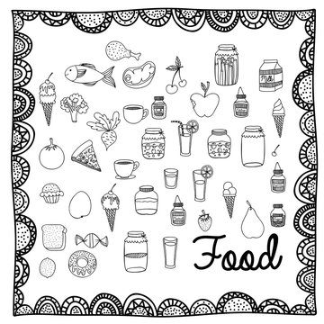 food drawing