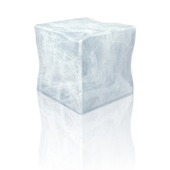 Obraz premium Ice cube 3D