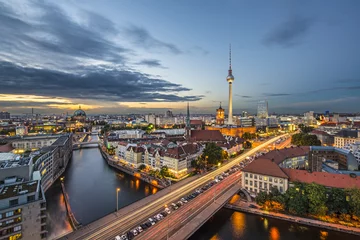 Foto op Canvas Berlin Cityscape © SeanPavonePhoto
