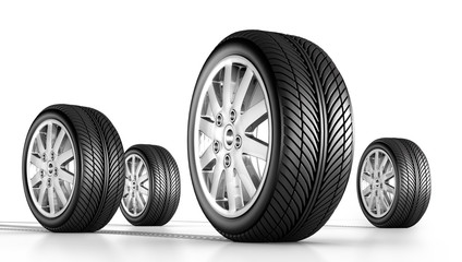 4 Kompletträder © peterschreiber.media