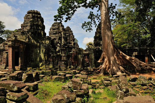 Angkor - Banteay Kdei temple, landscape