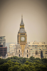 Fototapeta na wymiar The Clock Tower in London, England, UK