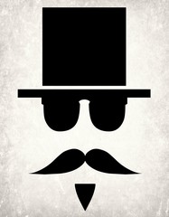Vintage poster gentleman.