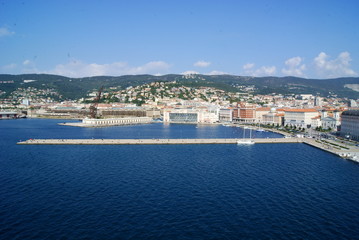 Obraz premium Trieste Blu
