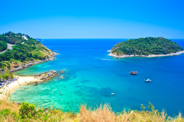 View from Phuket island in the south of Thailand