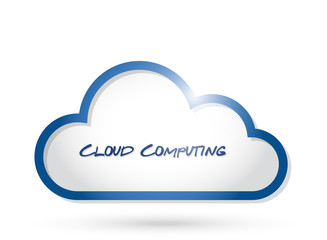 cloud computing illustration design