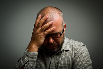 Sad man