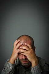 Sad man
